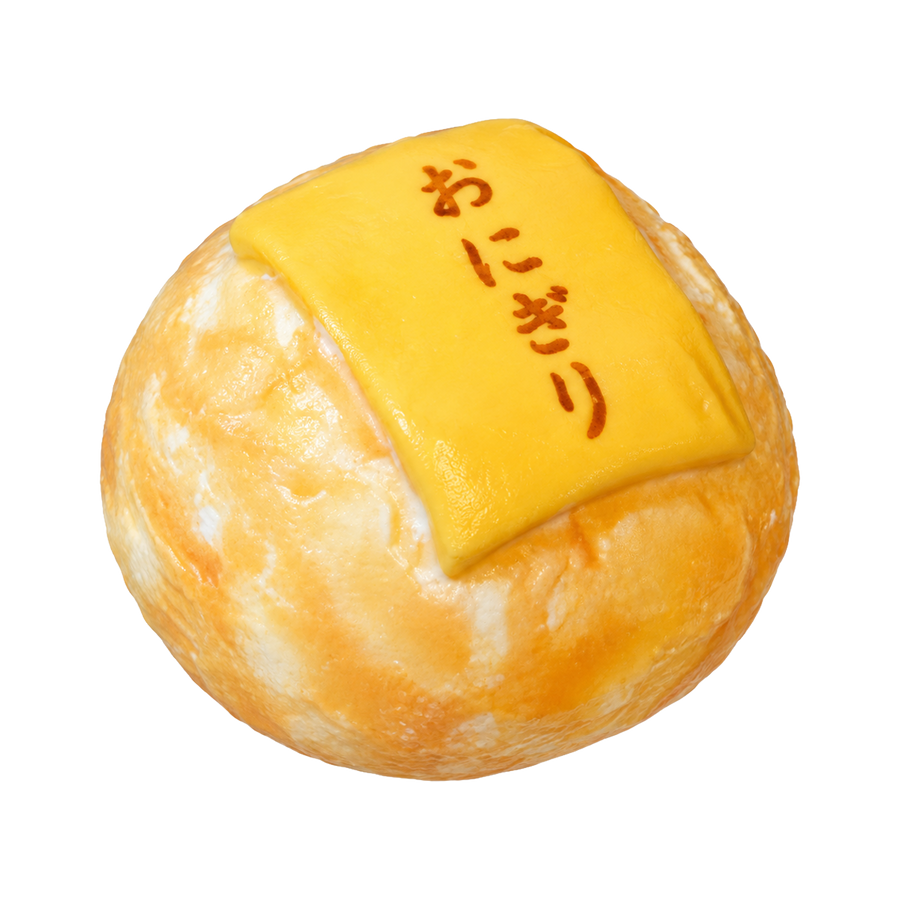 Cheese Rice Cracker Taba Squishy — One Style — isolated product view