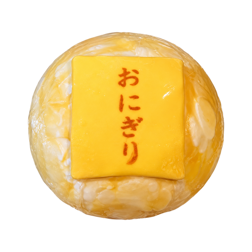 Cheese Rice Cracker Taba Squishy — One Style — isolated product view 2