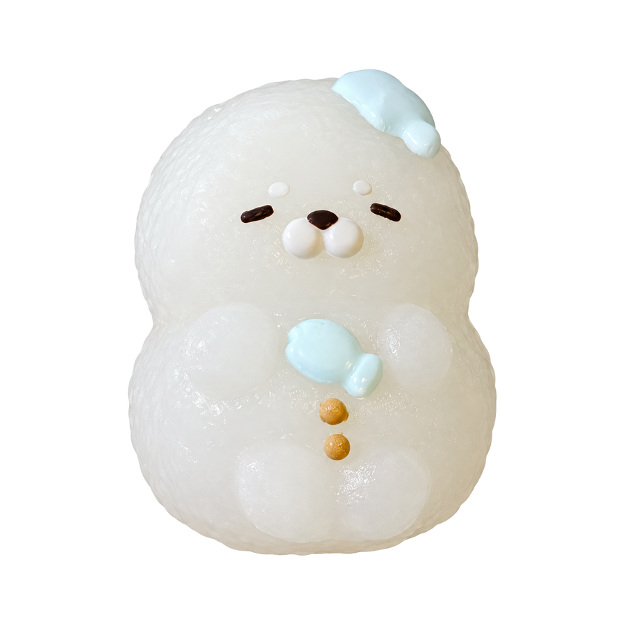 Seal Snowman Taba Squishy — One Style — isolated product view