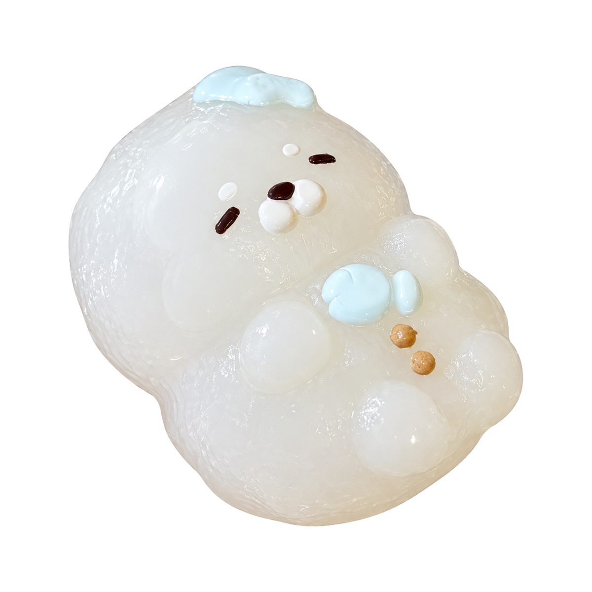 Seal Snowman Taba Squishy — One Style — isolated product view 2