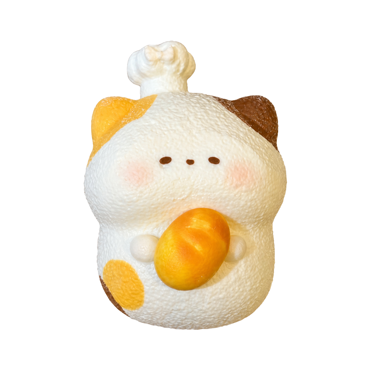 Calico Cat Chef Taba Squishy — One Style — isolated product view
