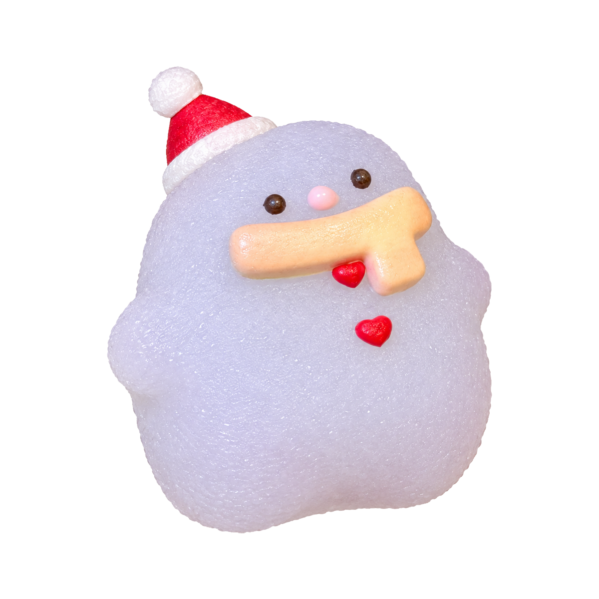 Winter Snowman Taba Squishy — One Style — isolated product view 2