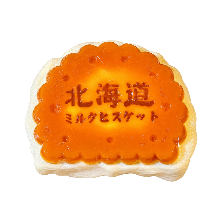 Hokkaido Cream Cookie Taba Squishy — One Style — isolated product view 2