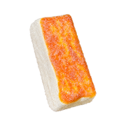 Flocked Cheese Bar Taba Squishy — One Style — isolated product view 2