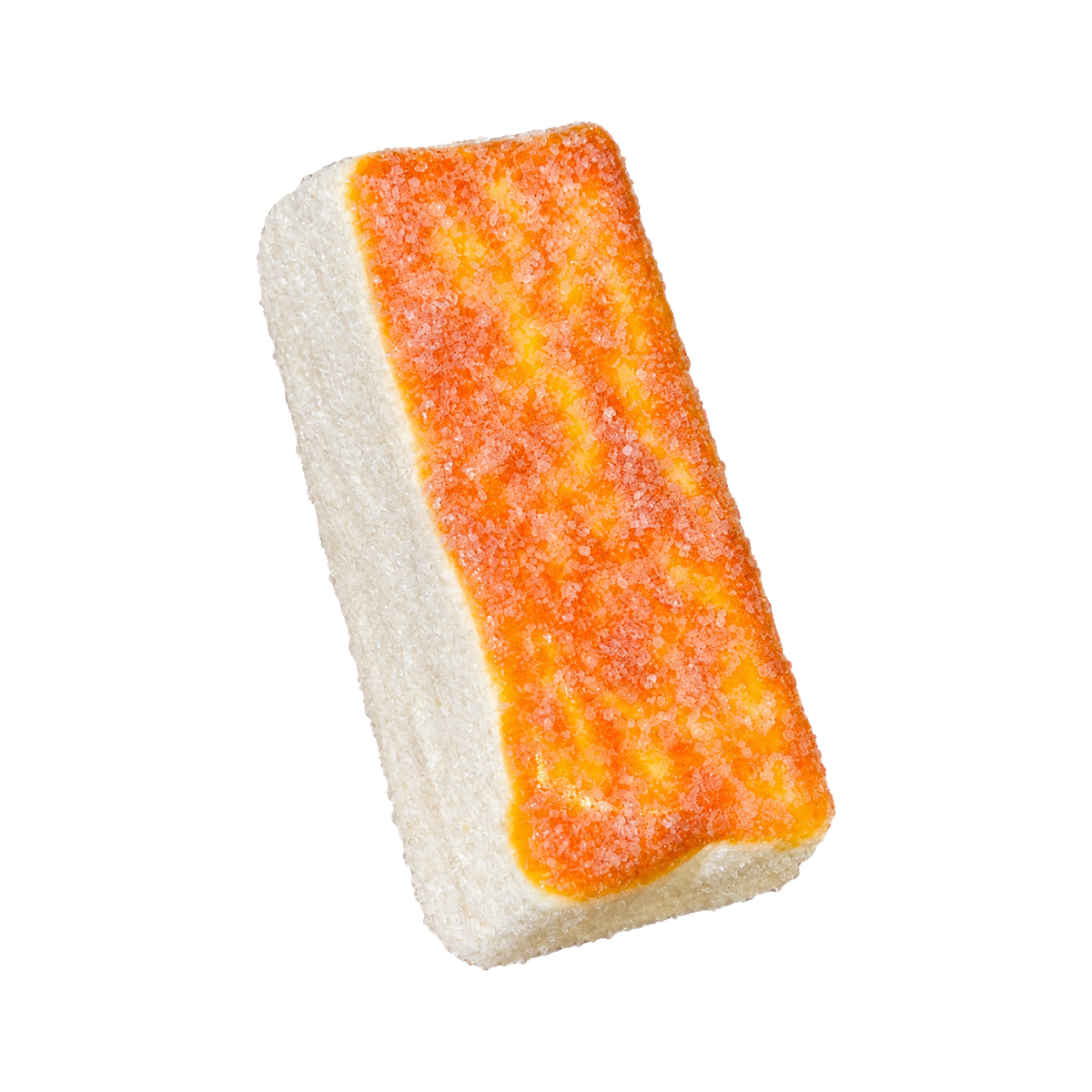Flocked Cheese Bar Taba Squishy — One Style — isolated product view 2