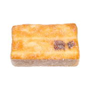 Flocked Caramel Cake Taba Squishy — One Style — isolated product view 2