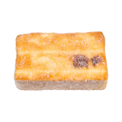 Flocked Caramel Cake Taba Squishy — One Style — isolated product view 2