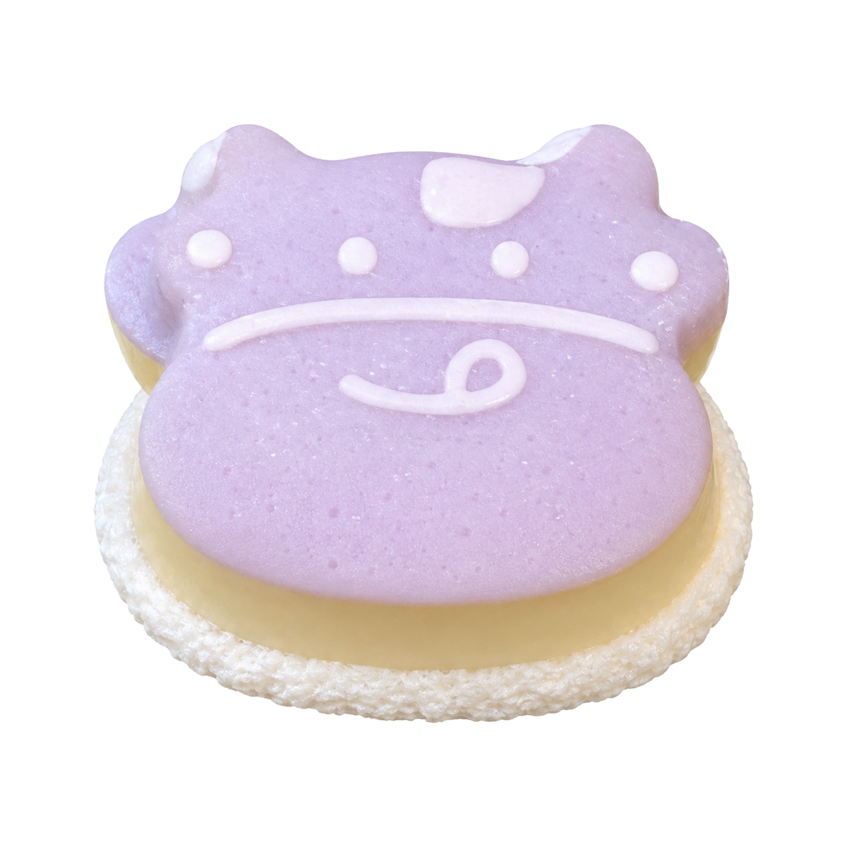 Cow Pudding Taba Squishy — Taro Purple — isolated product view