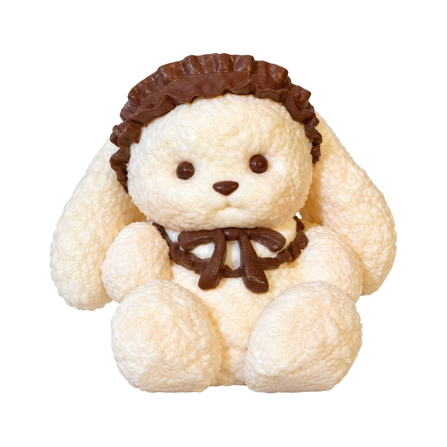Chocolate Lop-Eared Bunny Taba Squishy — One Style — isolated product view
