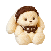 Chocolate Lop-Eared Bunny Taba Squishy — One Style — isolated product view 2