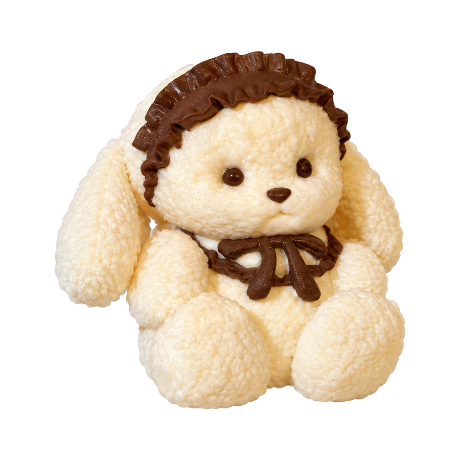 Chocolate Lop-Eared Bunny Taba Squishy — One Style — isolated product view 2