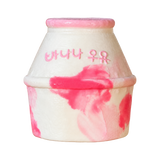 Strawberry Yogurt Drink Taba Squishy — One Style — isolated product view