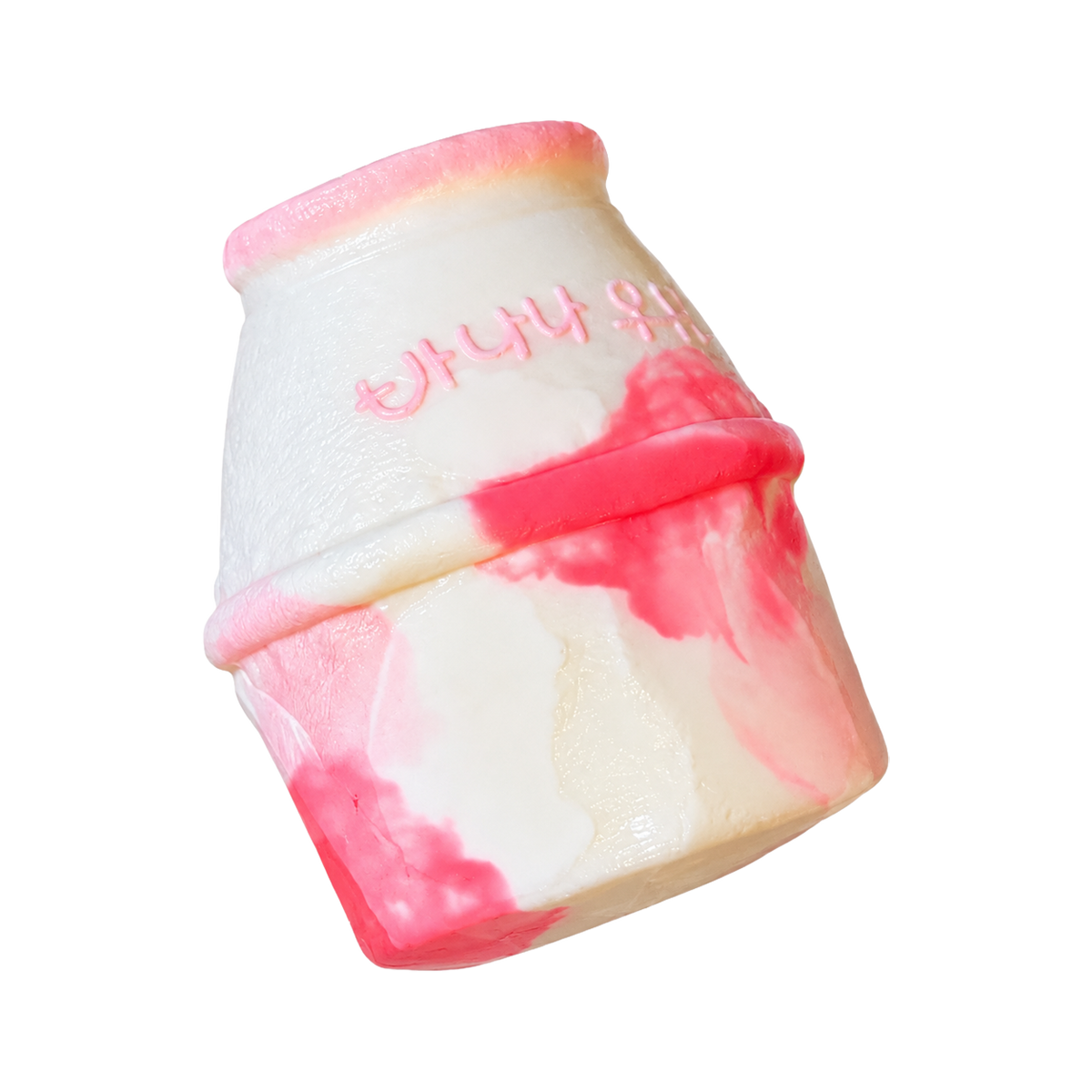 Strawberry Yogurt Drink Taba Squishy — One Style — isolated product view 2