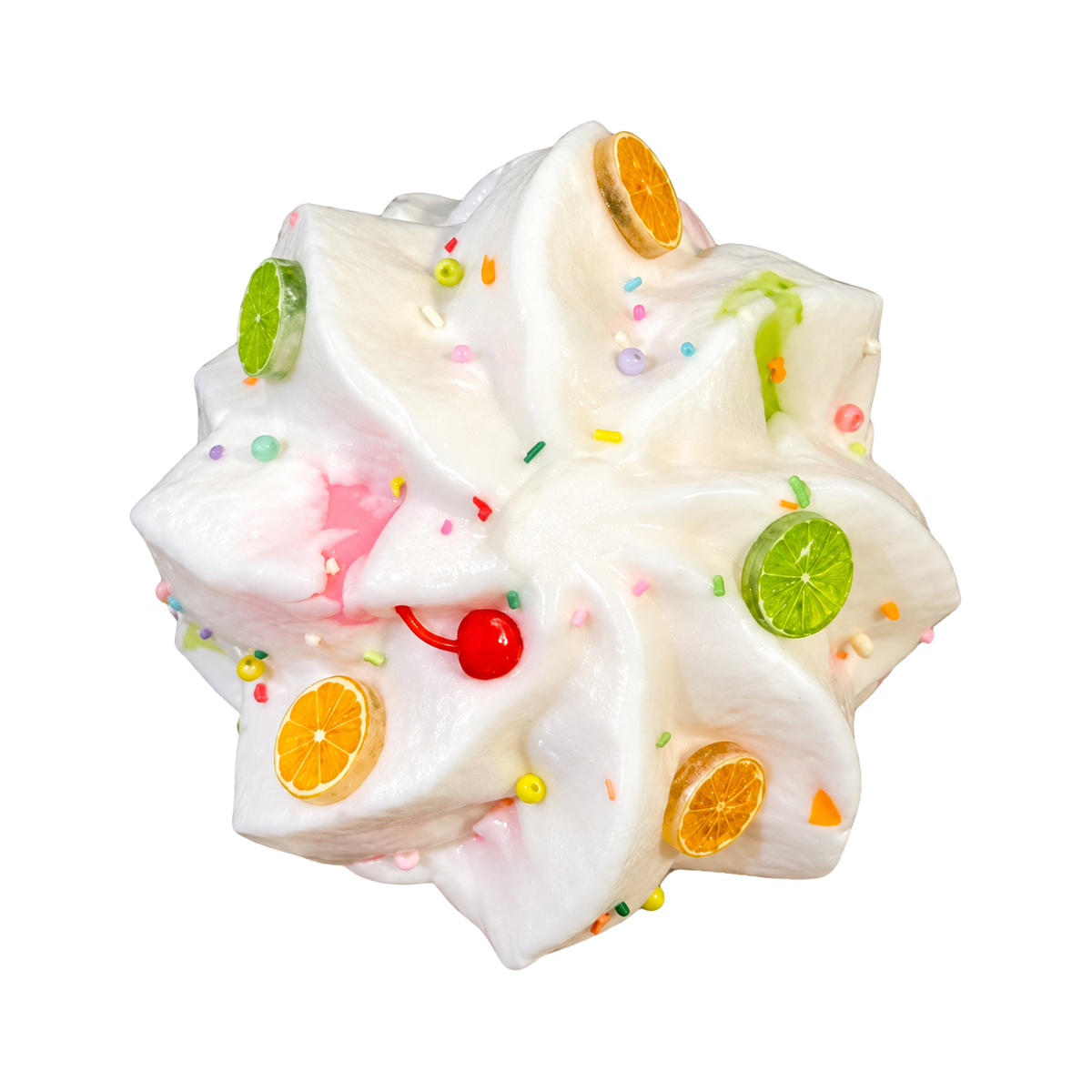 Fruit Cream Roll Taba Squishy — One Style — isolated product view