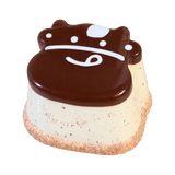 Cow Pudding Taba Squishy — Chocolate — isolated product view