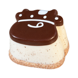 Cow Pudding Taba Squishy — Chocolate — isolated product view 2