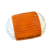 Cream Roll Taba Squishy — One Style — isolated product view 2