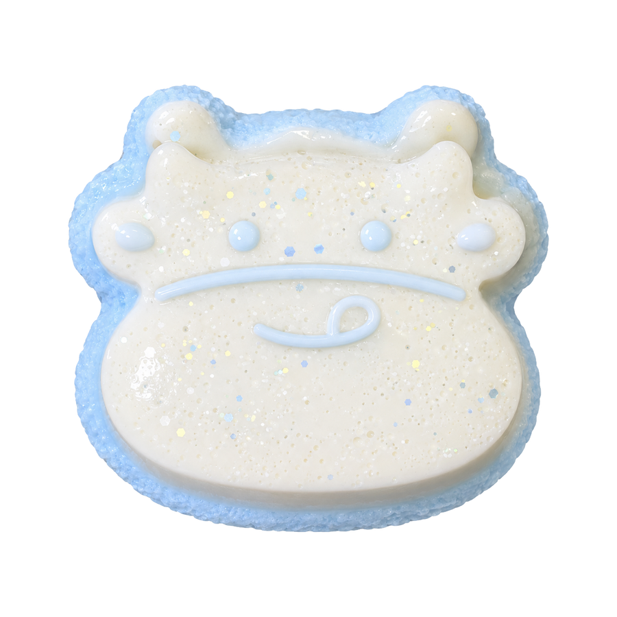 Cow Pudding Taba Squishy — Sky Blue — isolated product view