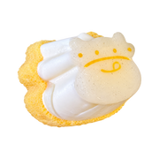 Cow Pudding Taba Squishy — Custard Yellow — isolated product view 2