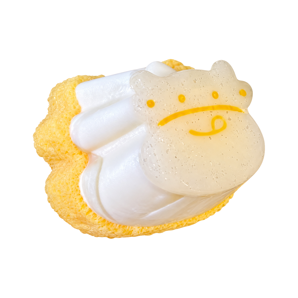Cow Pudding Taba Squishy — Custard Yellow — isolated product view 2