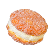 Coconut Sandwich Cookie Taba Squishy — One Style — isolated product view