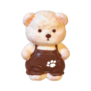 Overalls Bear Taba Squishy — One Style — isolated product view