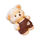 Overalls Bear Taba Squishy — One Style — isolated product view 2