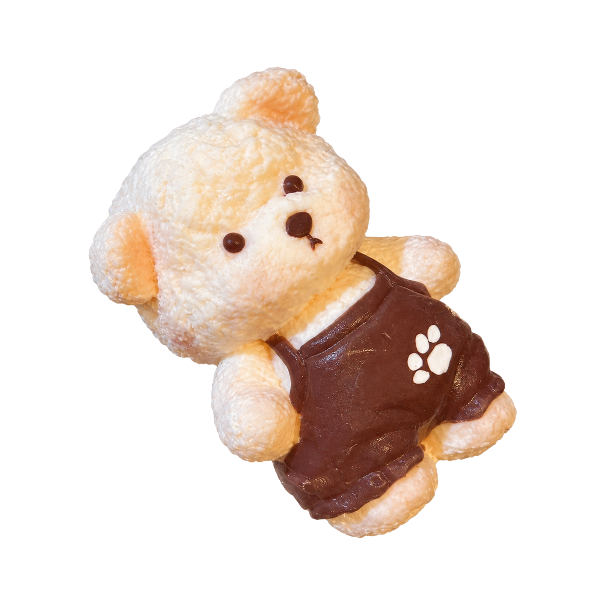 Overalls Bear Taba Squishy — One Style — isolated product view 2