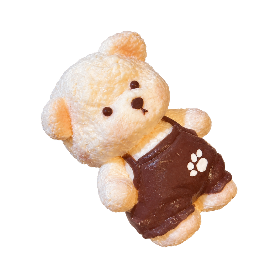 Overalls Bear Taba Squishy — One Style — isolated product view 2