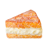 Coconut Triangle Bread Taba Squishy — One Style — isolated product view