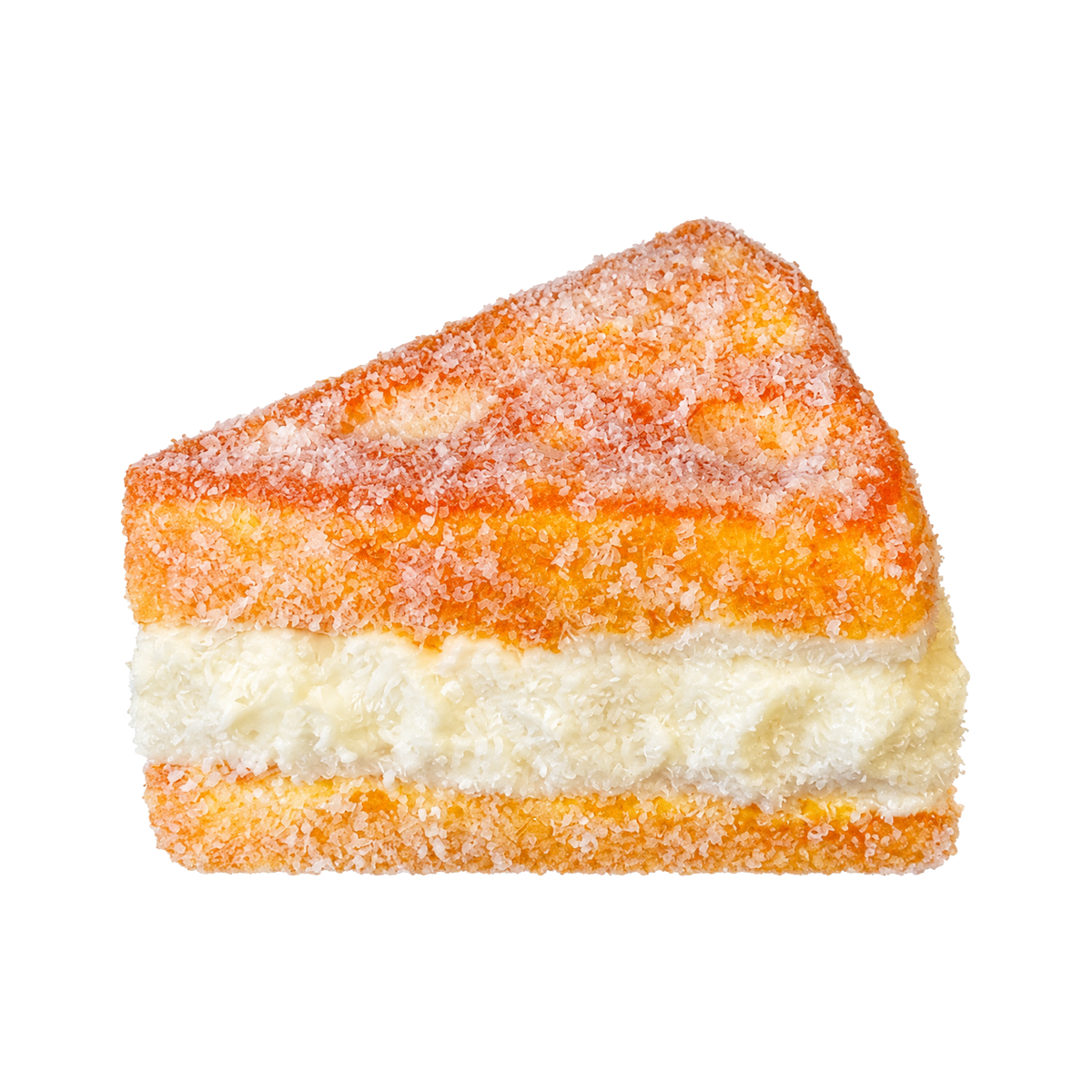 Coconut Triangle Bread Taba Squishy — One Style — isolated product view