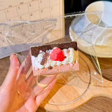 Strawberry Cream — Short Toast Taba Squishy