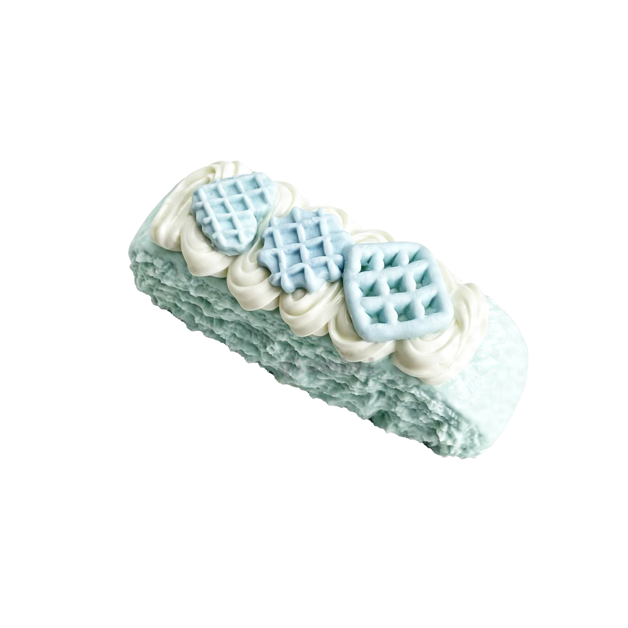 Blue Cloud Waffle Bar product view 1 - Plumimi