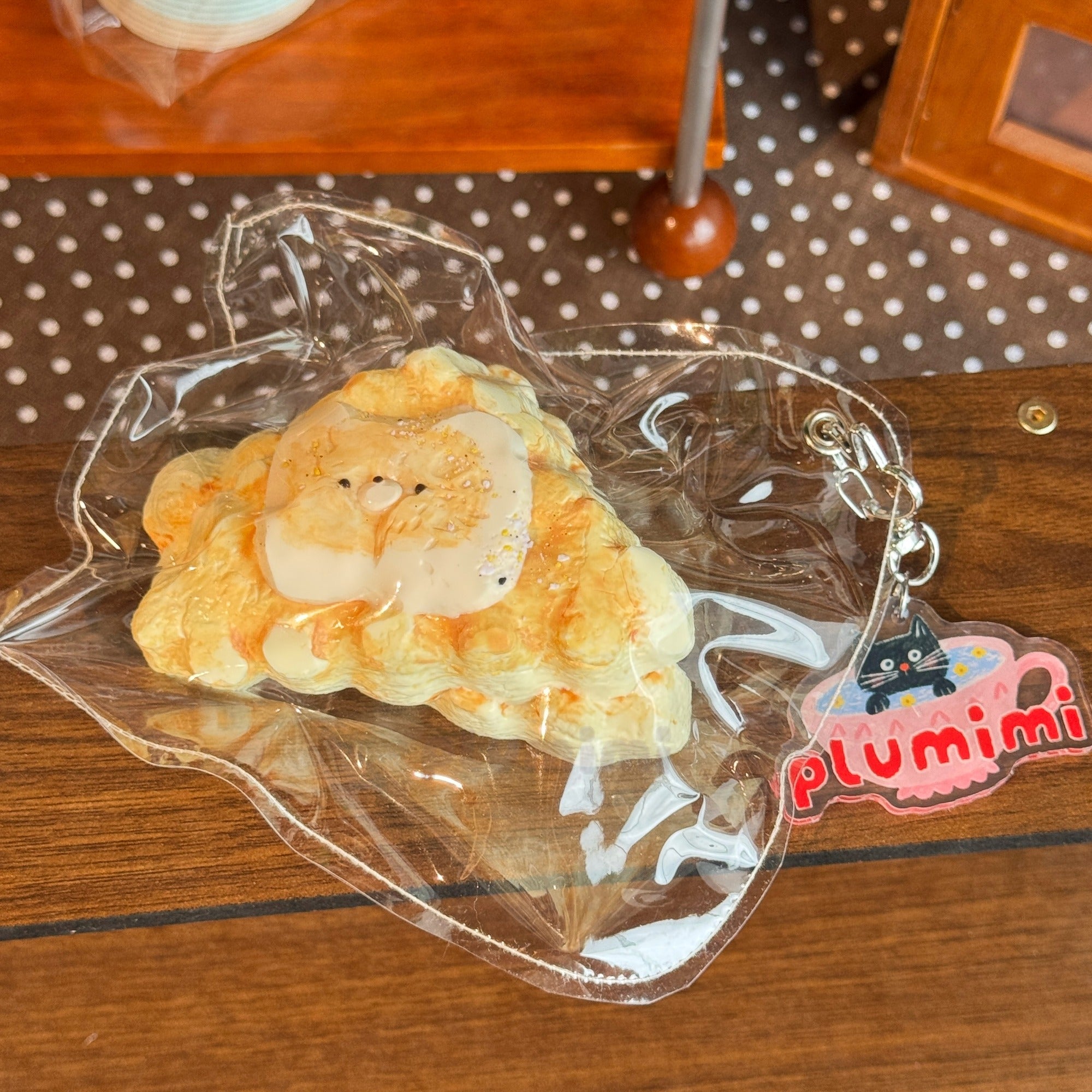 Waffle Pocket Bear product view 3 - Plumimi