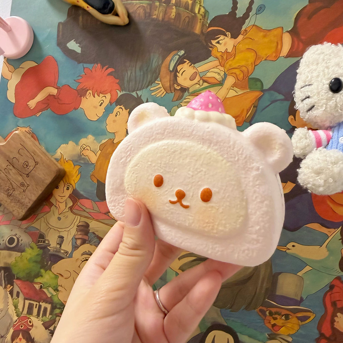 Strawberry Bear Swiss Roll — product view 6