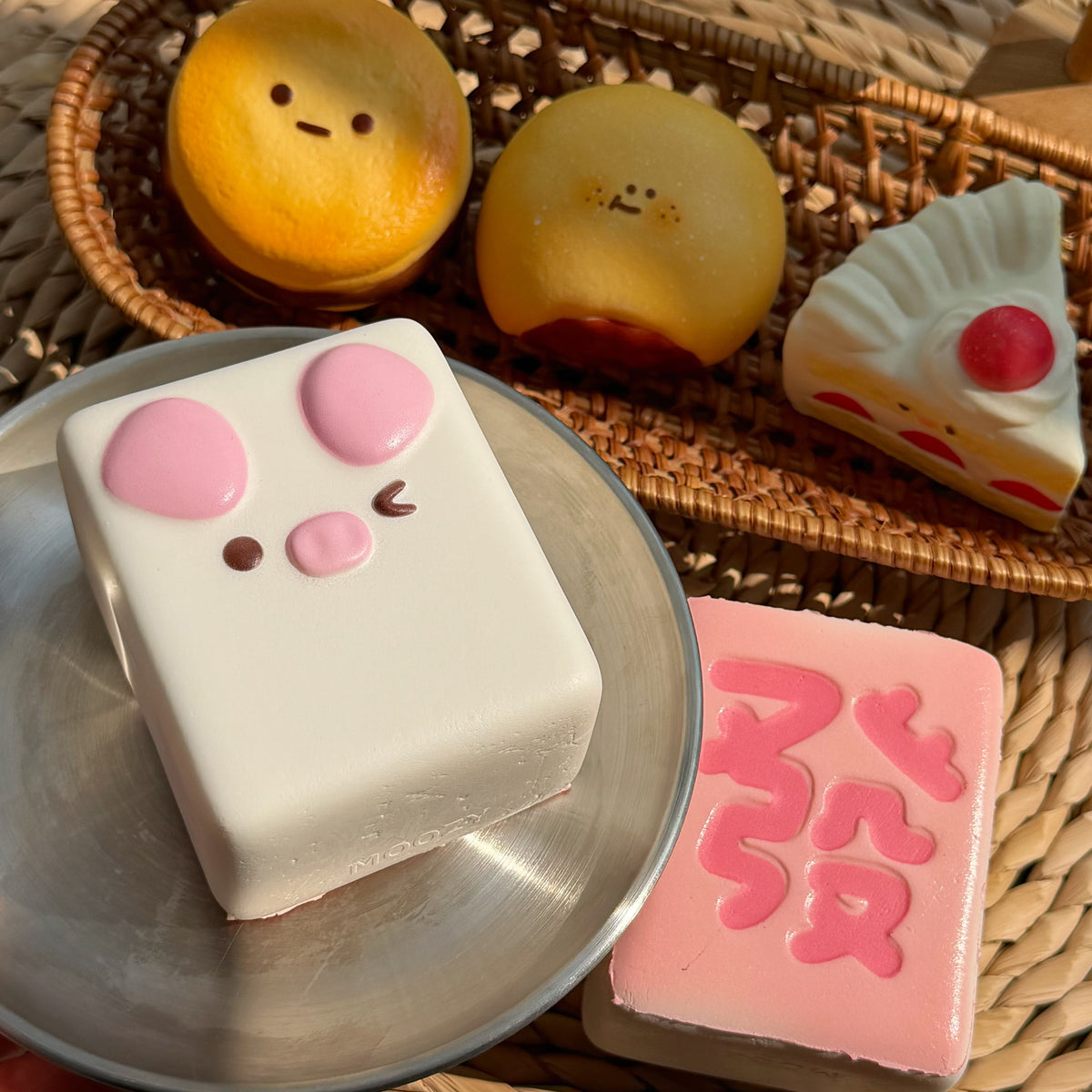White Chocolate Lucky Pig Mahjong Tile — product view 4