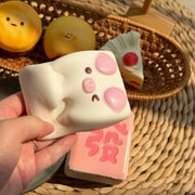 White Chocolate Lucky Pig Mahjong Tile — product view 7
