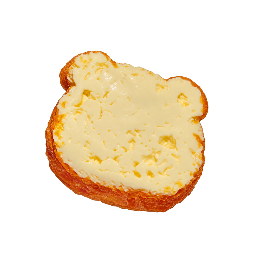 Bear Toast Taba Squishy — One Style — isolated product view