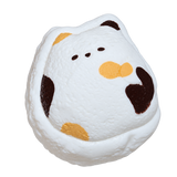 Sleepy Calico Cat Taba Squishy — One Style — isolated product view
