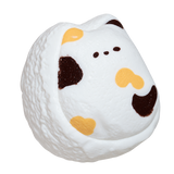 Sleepy Calico Cat Taba Squishy — One Style — isolated product view