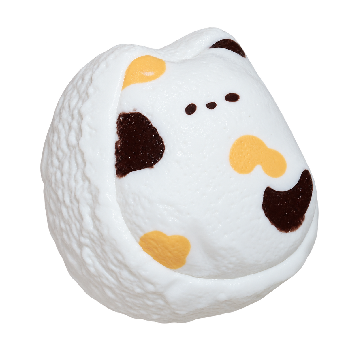 Sleepy Calico Cat Taba Squishy — One Style — isolated product view