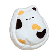 Sleepy Calico Cat Taba Squishy — One Style — isolated product view