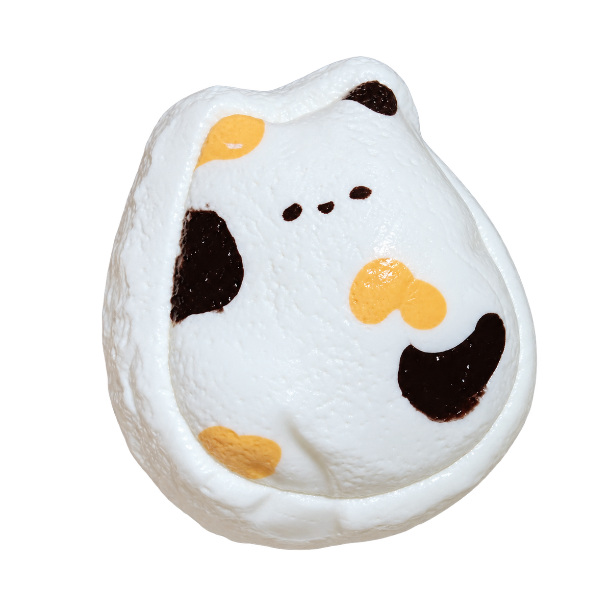 Sleepy Calico Cat Taba Squishy — One Style — isolated product view
