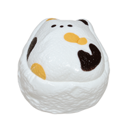 Sleepy Calico Cat Taba Squishy — One Style — isolated product view