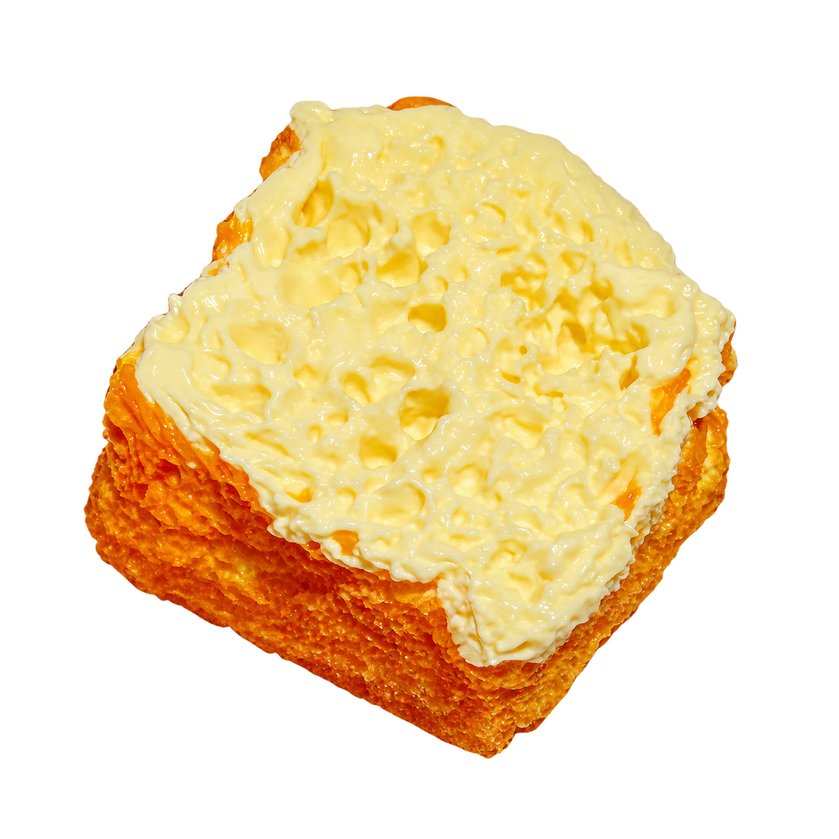 Crispy Toast Taba Squishy — One Style — isolated product view