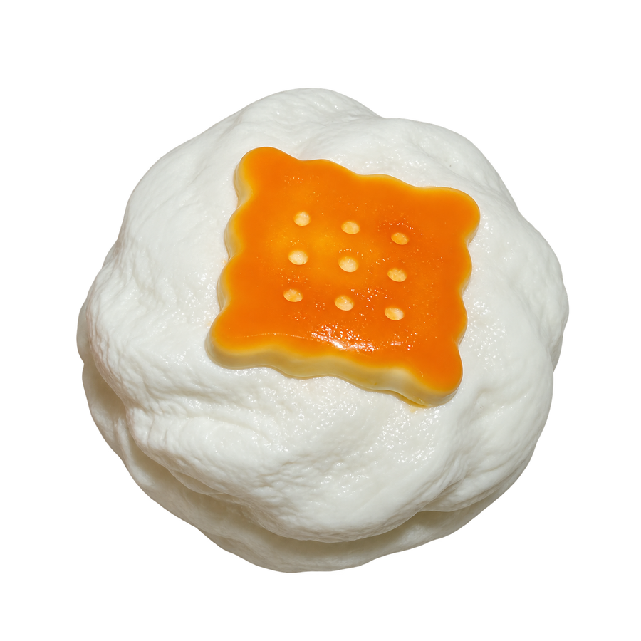 Double Cream Cookie Stack Taba Squishy — One Style — isolated product view
