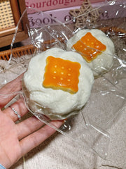 Double Cream Cookie Stack Taba Squishy — One Style — original product photograph