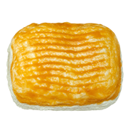 Fluffy Bread Bun Taba Squishy — One Style — isolated product view