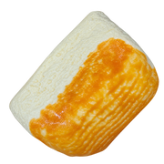 Fluffy Bread Bun Taba Squishy — One Style — isolated product view