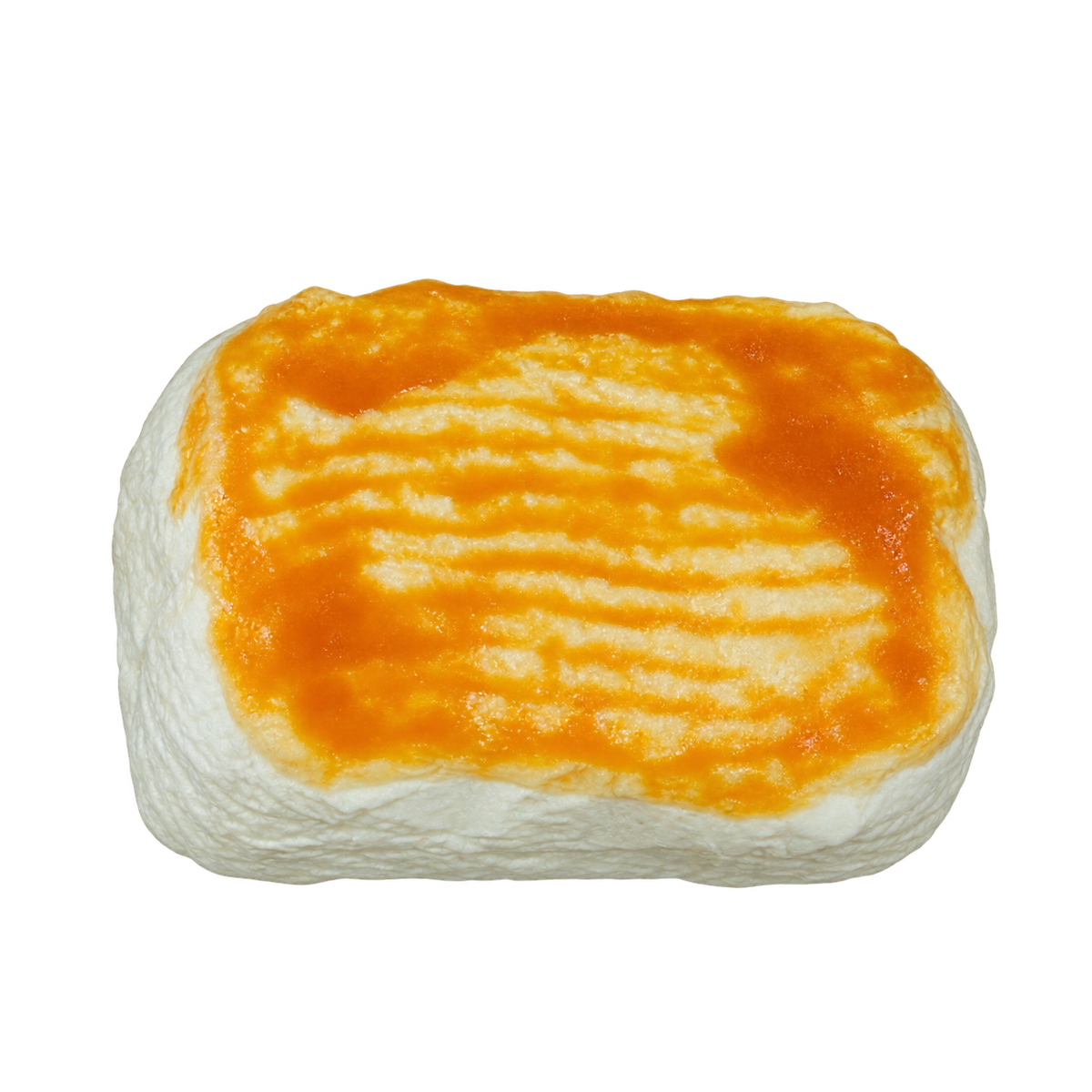 Fluffy Bread Bun Taba Squishy — One Style — isolated product view